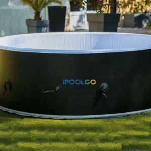 IPOOLGO HOT TUB HOT SALE WITH COVER MANUAL PUMP AND REPAIR KIT